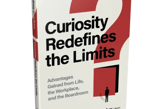 Book cover: "Curiosity Redefines the Limits.